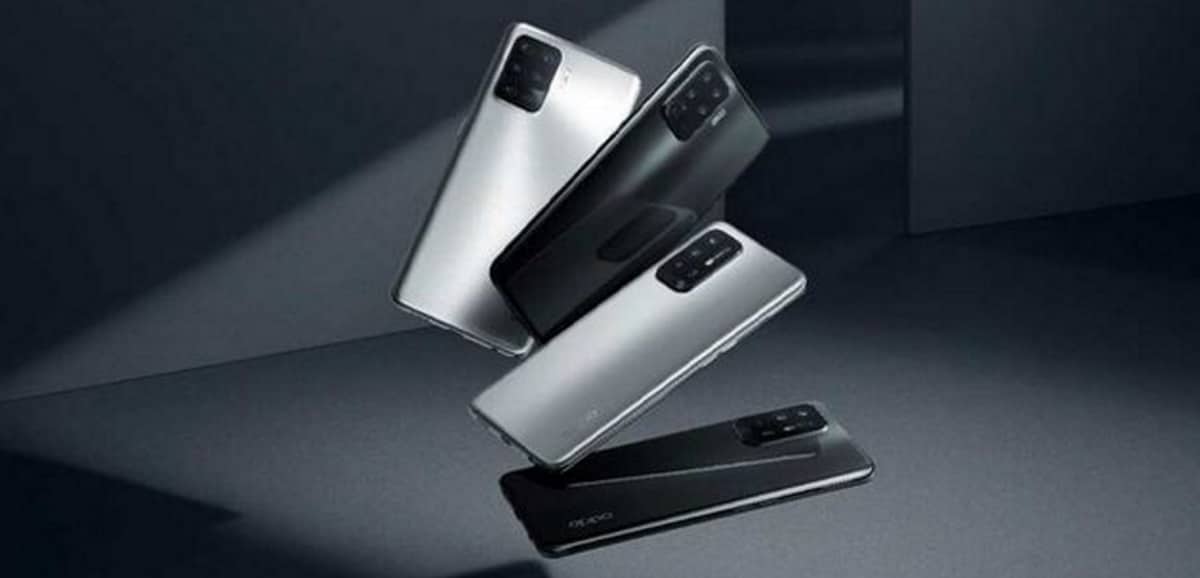 Imagem mostra smartphone genérico da Oppo, que vai lançar a linha Reno 6 no dia 22 de maio