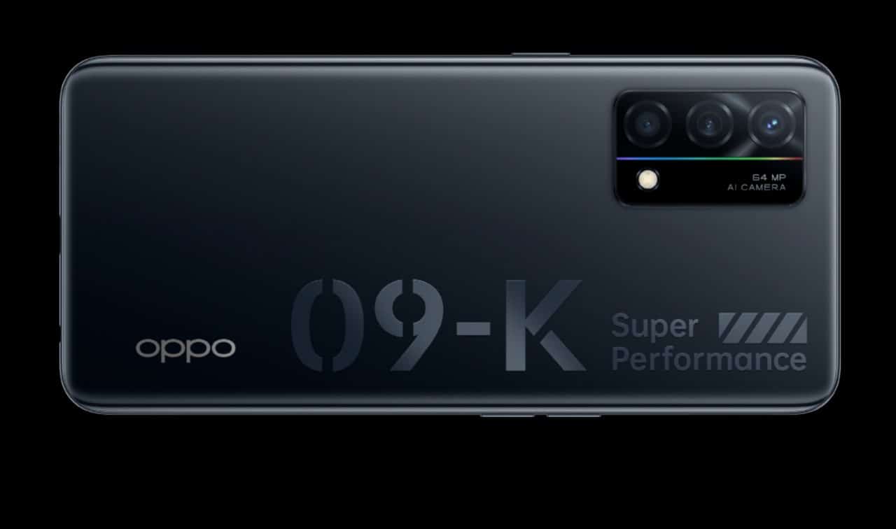 Imagem mostra o Oppo K9, lançado pela marca na China nesta quinta-feira (06/05)