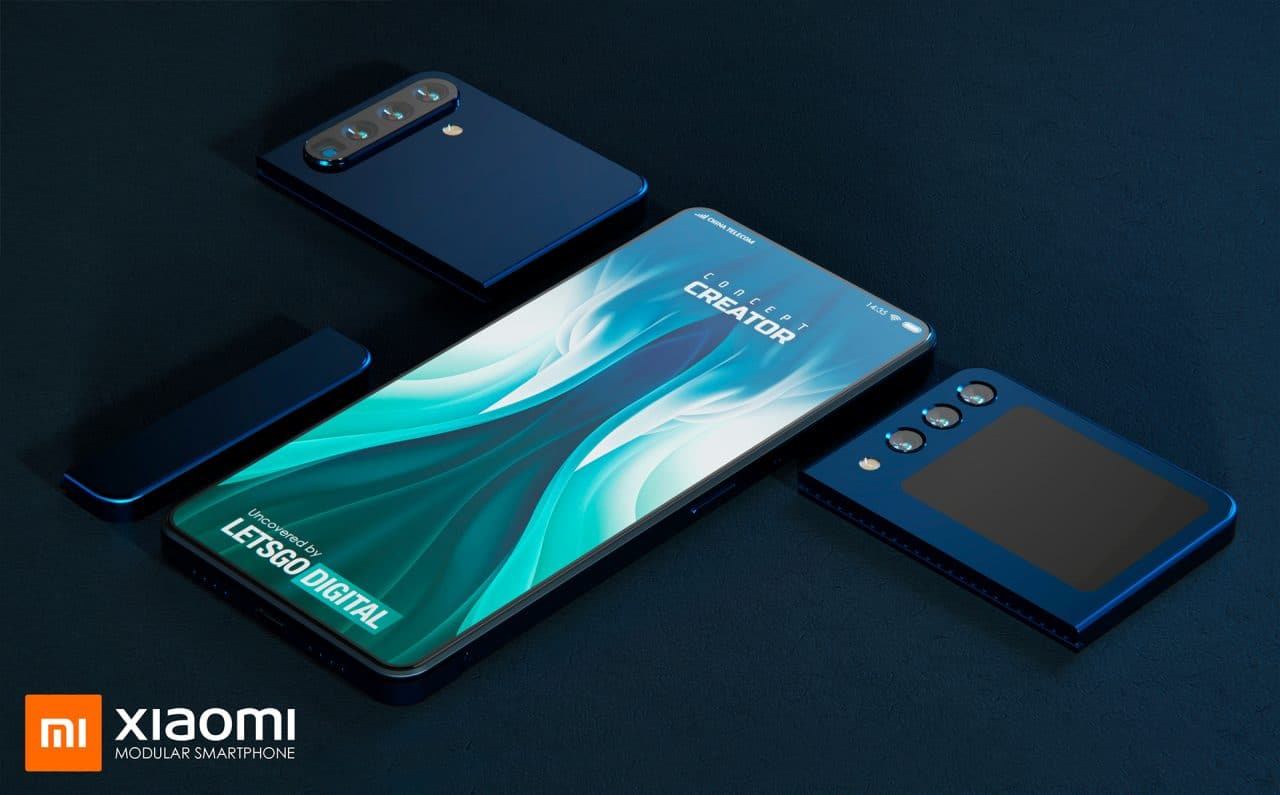 Imagem mostra como seria o Xiaomi modular