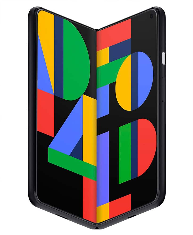 Imagem renderizada projeta como seria o Pixel Fold, smartphone dobrável que o Google pode lançar ainda em 2021