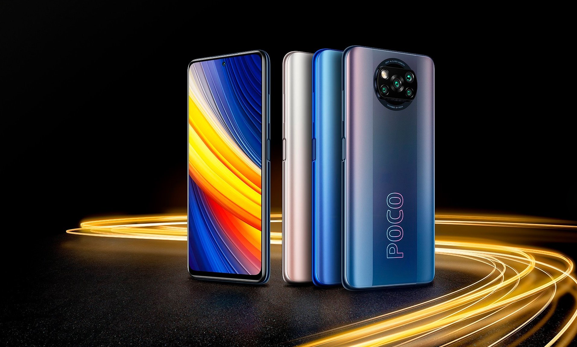 Poco X3 Pro, que foi lançado no Brasil com o Poco F3