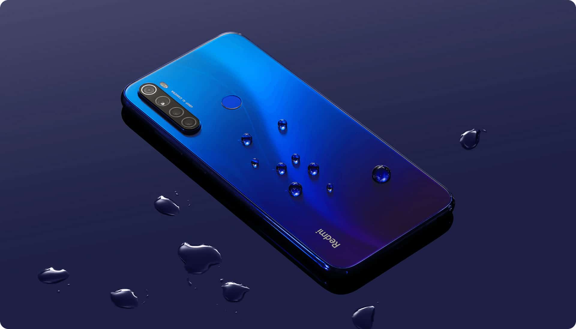 Imagem mostra o design do Redmi Note 8 2021, idêntico ao da versão já existente
