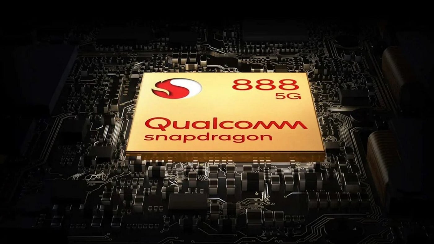 Imagem mostra chipset Snapdragon 888, que deve estar sob o capô da nova série Magic, da Honor