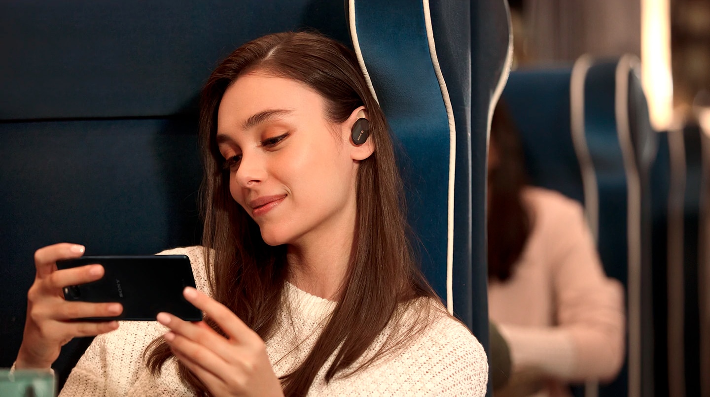 Imagens dos fones WF-1000XM3, que irão ganhar um sucessor, o WF-1000XM4