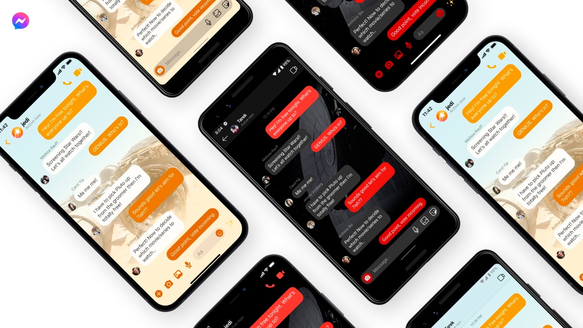 novo tema Star Wars para Messenger e Instagram