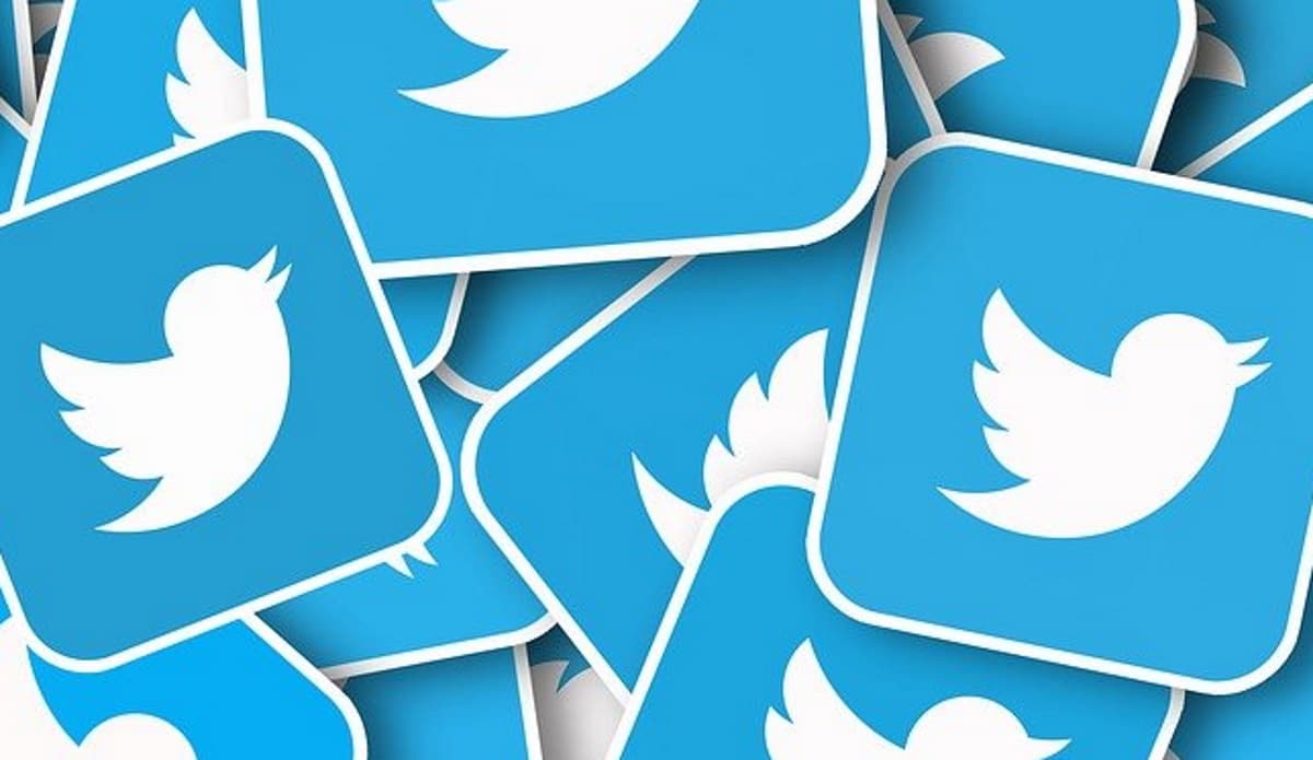 Imagem mostra várias logos do Twitter, que aumentou o banimento a Donald Trump excluindo também contas com conteúdo replicado do site oficial do ex-presidente