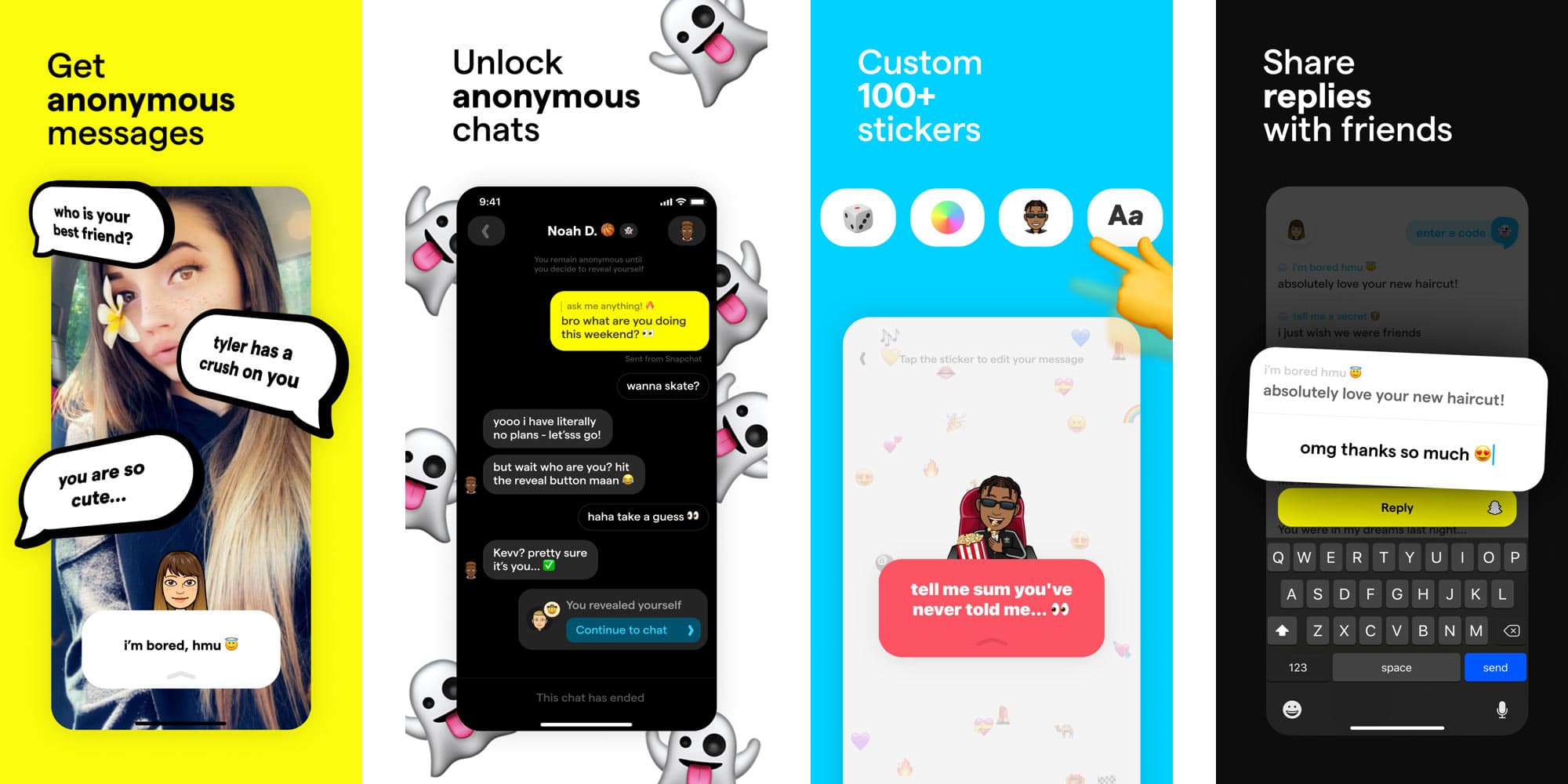 Capturas de tela do Yolo