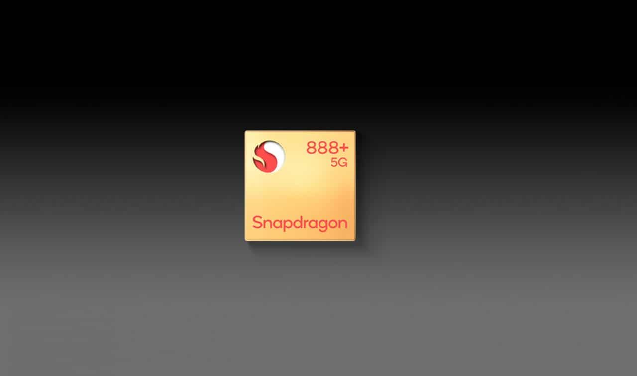 Imagem mostra o processador Snapdragon 888+, oficializado hoje pela Qualcomm