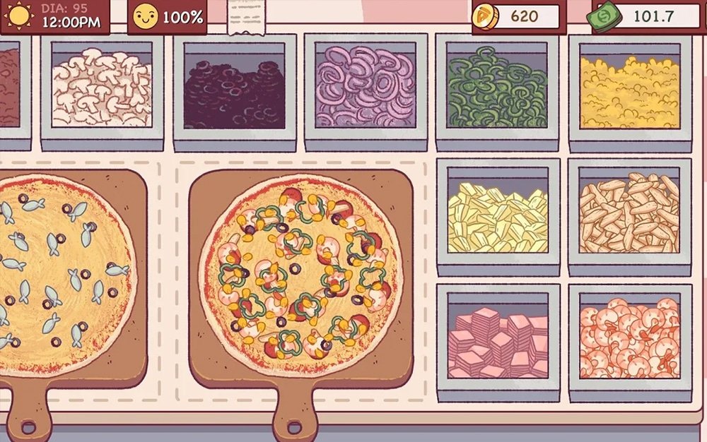 Games Mobile de Culinária Good Pizza, Great Pizza