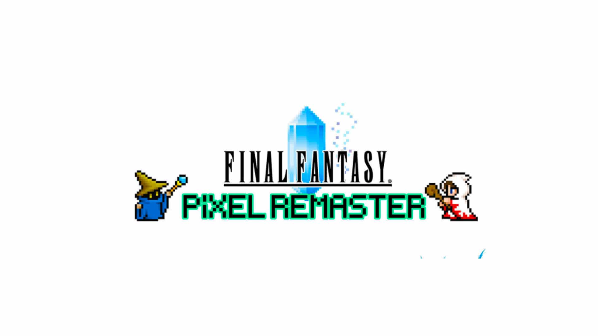 Square Enix anuncia Final Fantasy Pixel Remaster para celulares na E3. Imagem: Square Enix