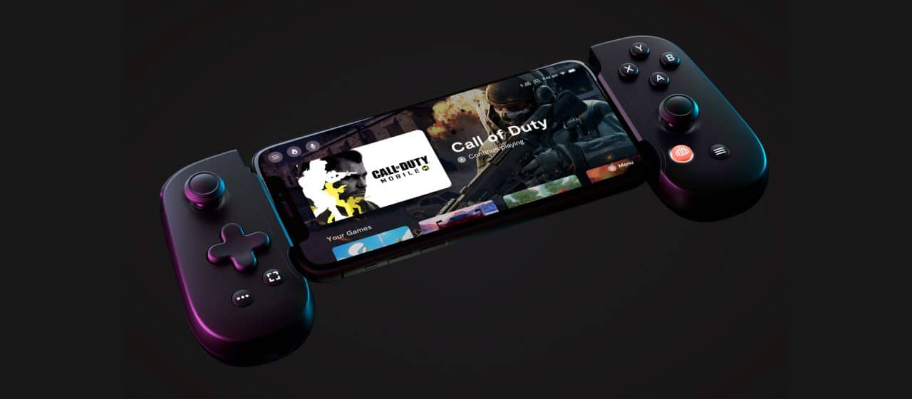 Imagem do controle Backbone para o Xbox Cloud Gaming