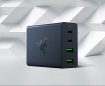 Carregador múltiplo Razer USB-C GaN lida com 4 dispositivos ao mesmo tempo