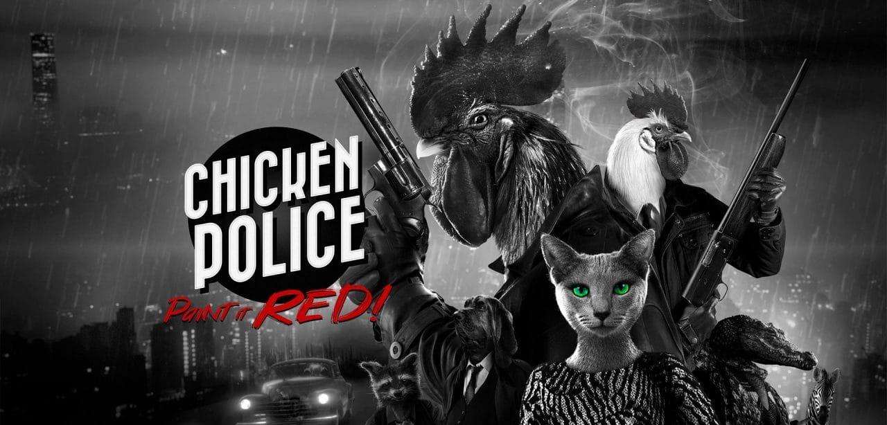 Chicken Police Paint it Red