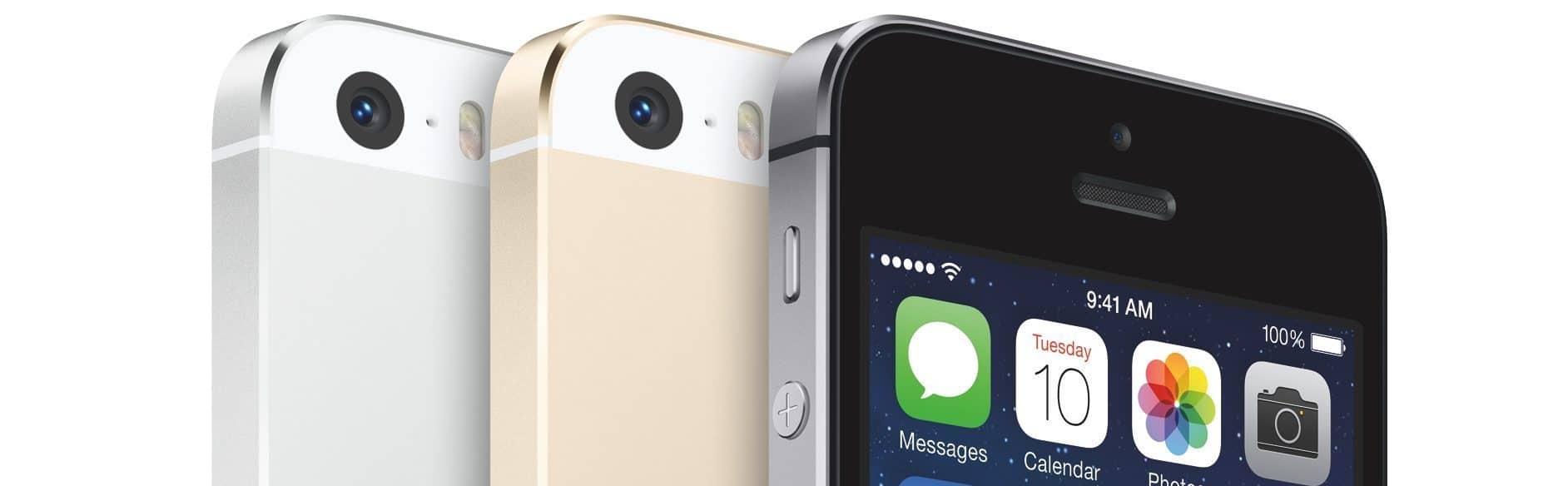 Imagem dos iPhone 5s, atualizados com o iOS 12