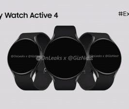 Vazam primeiras imagens do Galaxy Watch Active 4 Vazam primeiras imagens do Galaxy Watch Active 4