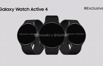 Vazam primeiras imagens do Galaxy Watch Active 4