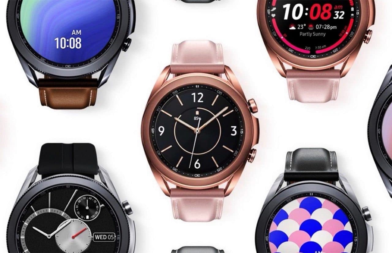 Imagem mostra como seria o Galaxy Watch 4, que deve ter sensor para medir gordura corporal incluso