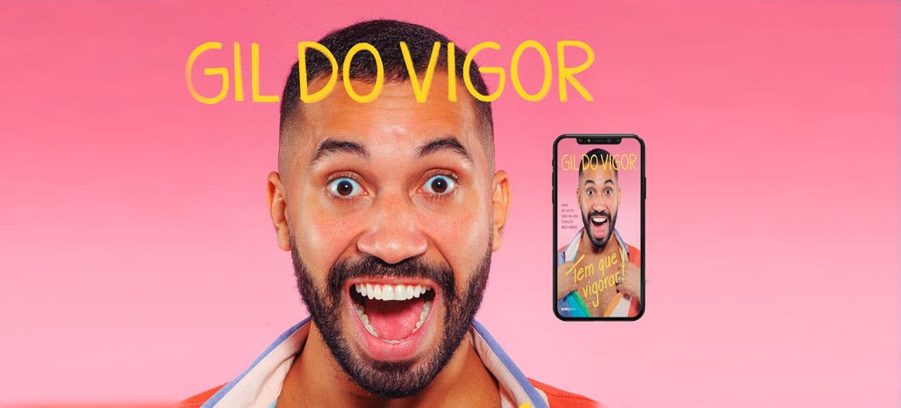Livro de Gil do Vigor será lançado no app Skeelo
