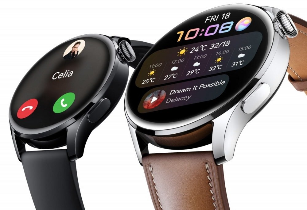 Imagem mostra Huawei Watch 3, que chegou nesta quarta-feira em duas versões diferentes