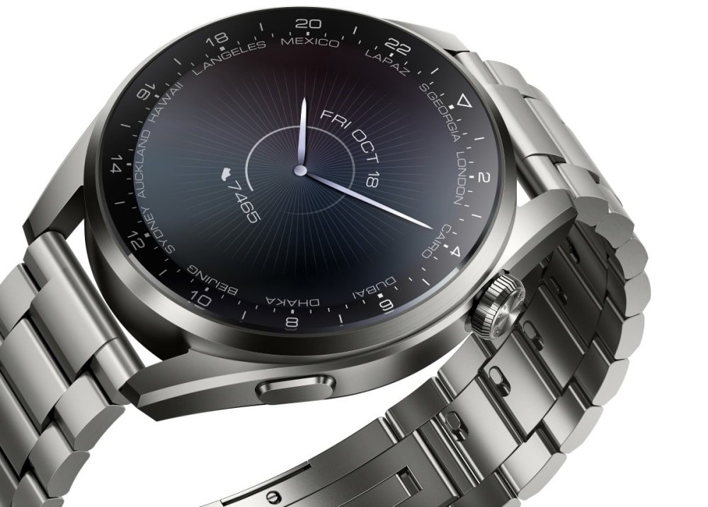 Imagem mostra Huawei Watch 3 Pro