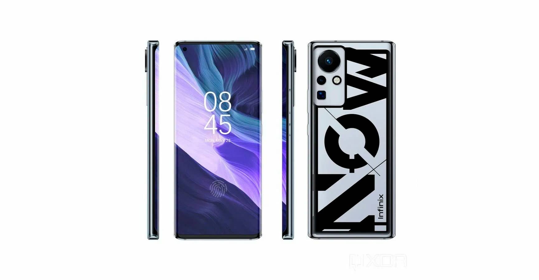 Imagem mostra o Infinix Zero X, smartphone que chegará com carregamento de 160W