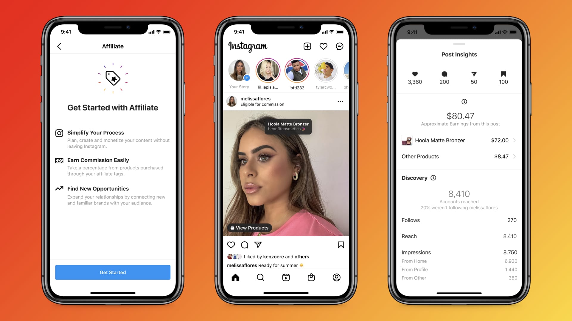 Instagram lança ferramenta para que criadores de conteúdo ganhem dinheiro com plataforma. Imagem: Instagram
