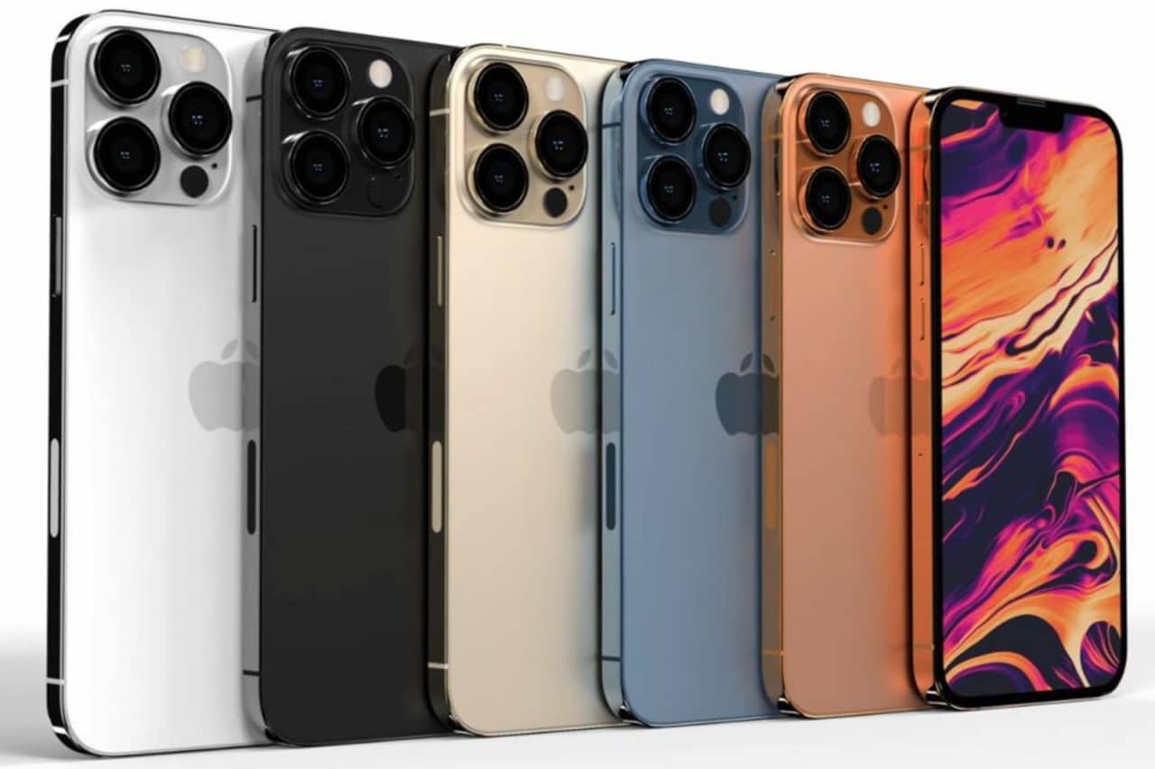 Imagem mostra suposto design do iPhone 13, que teve sete modelos certificados em site regulador na Europa