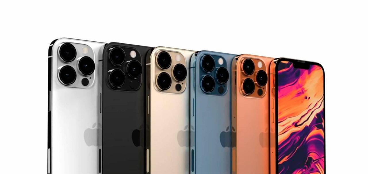 iPhones, como mostrados na imagem, poderiam apresentar aumento nas vendas entre 2021 e 2022, segundo especialista de mercado