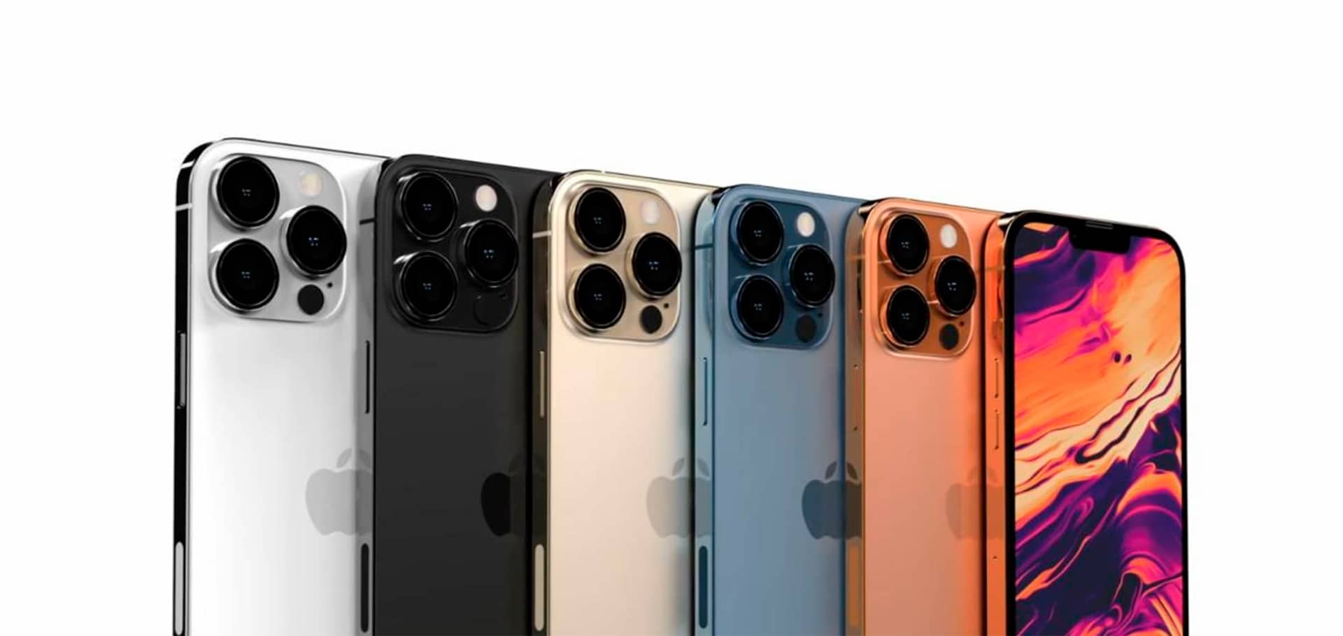 Imagem mostra suposto design do iPhone 13, que teve sete modelos certificados em site regulador na Europa