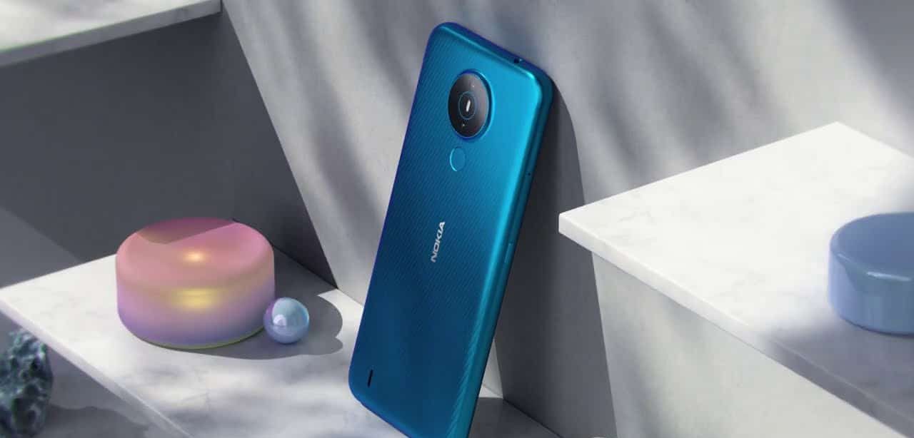 Imagem do Nokia 1.4, a ser comercializado no Brasil