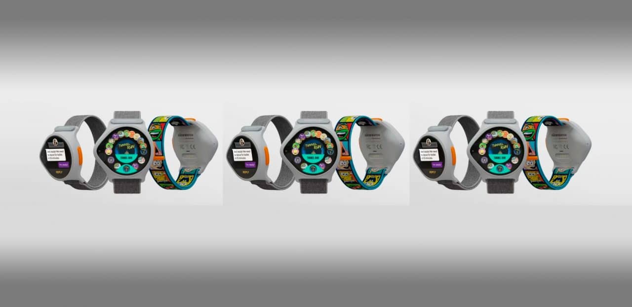 Imagem mostra primeiro smartwatch da Viacom, que terá conteúdo do canal Nickelodeon na tela
