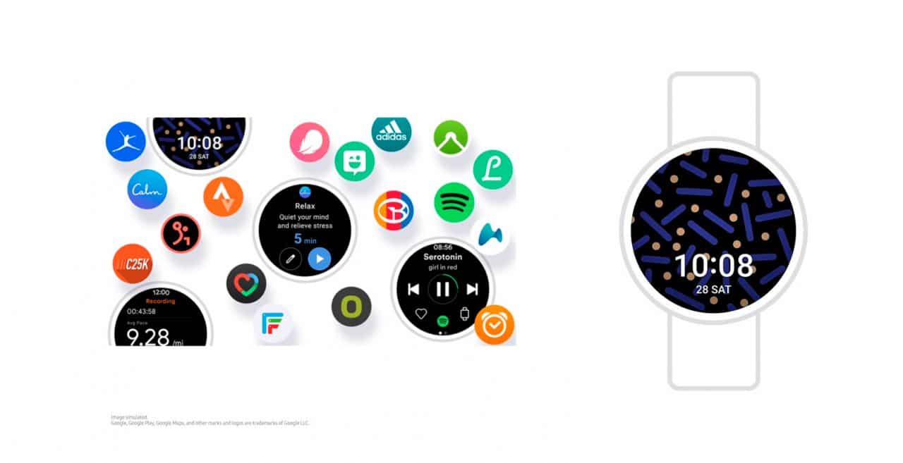 Nova interface One UI Watch para o futuro Galaxy Watch apresentada pela Samsung