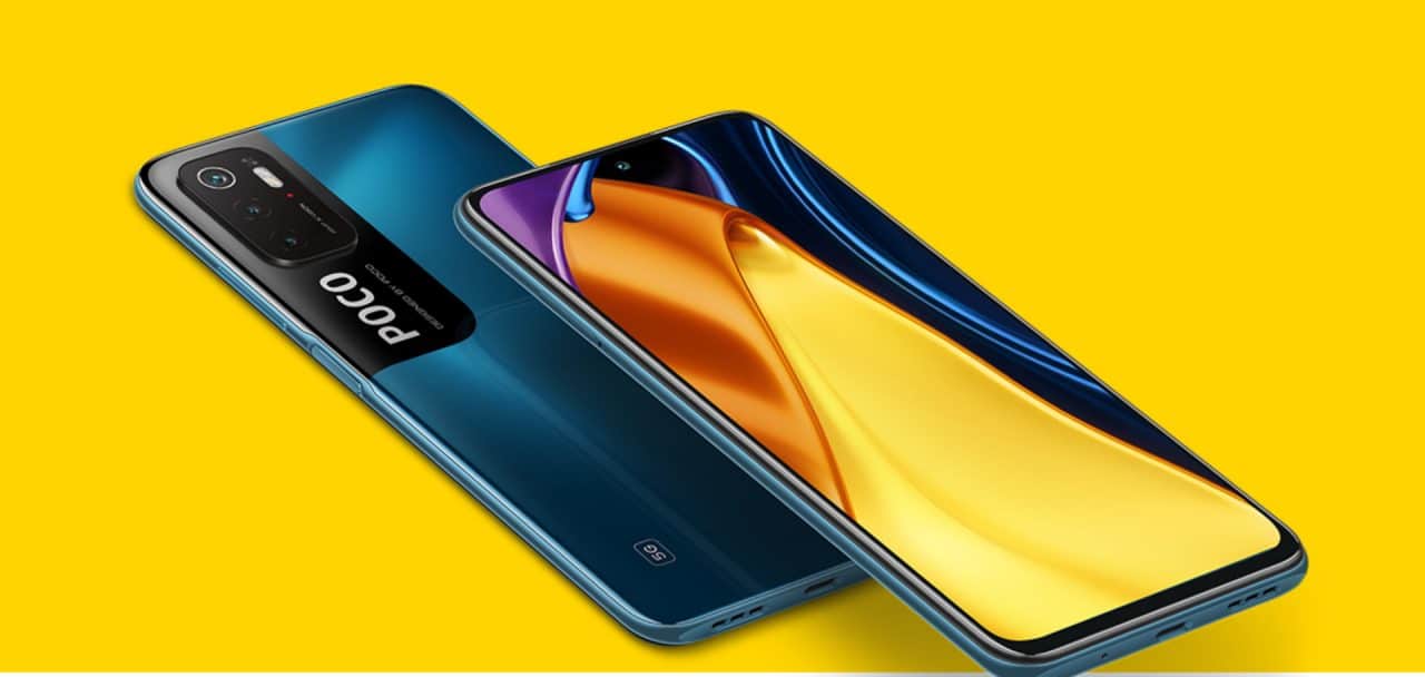Imagem mostra Poco M3 Pro 5G, lançado hoje no Brasil
