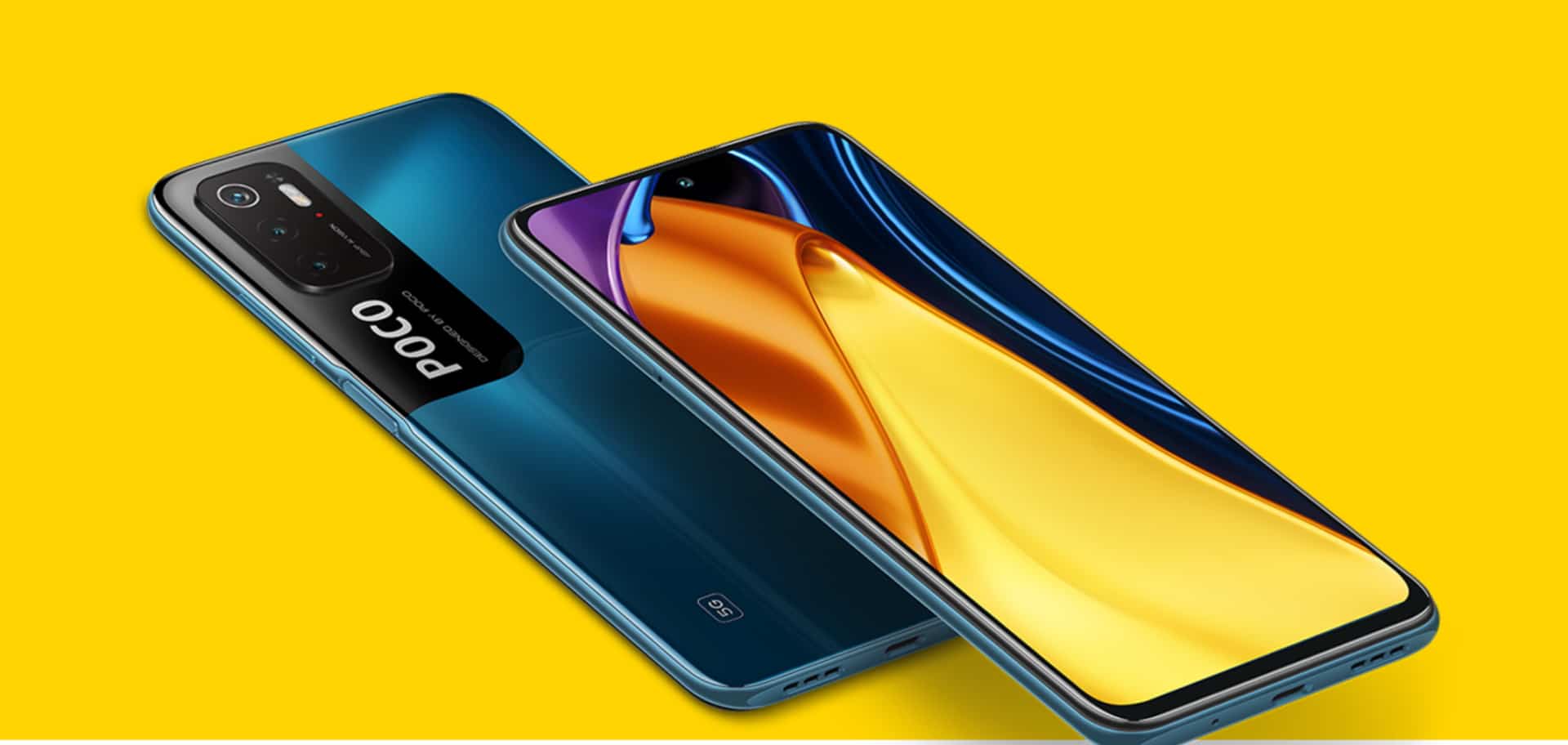 Imagem mostra Poco M3 Pro 5G, lançado hoje no Brasil