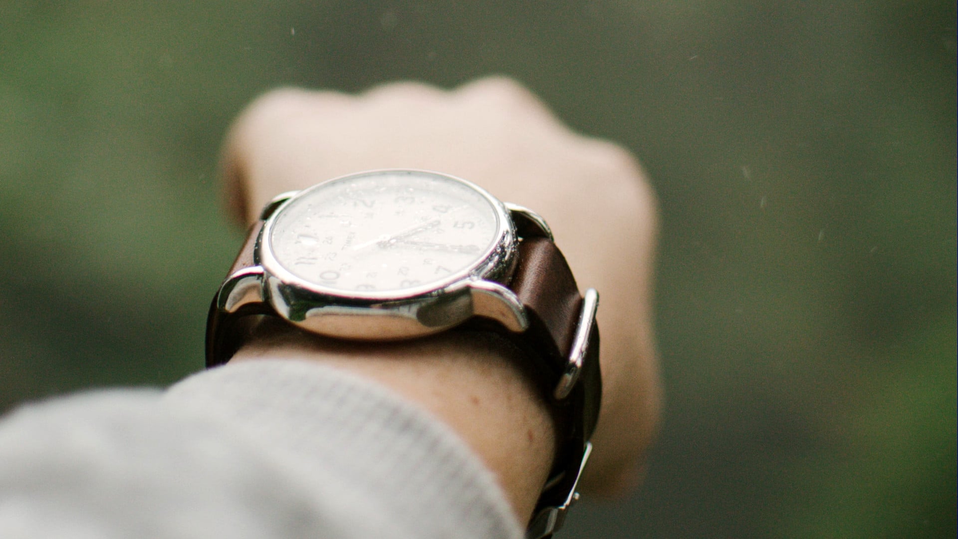 Smartwatch num braço