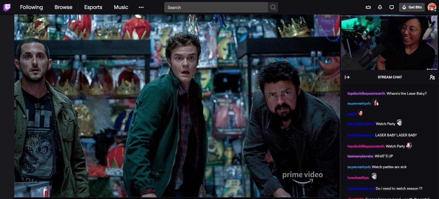 Twitch Watch Party disponível para web desde 2020, ganha versão para Android e iOS