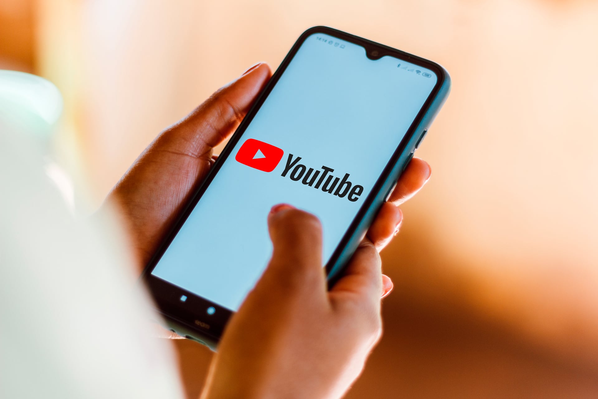 Tela do app YouTube no Android, que agora pode compartilhar capítulos de vídeos