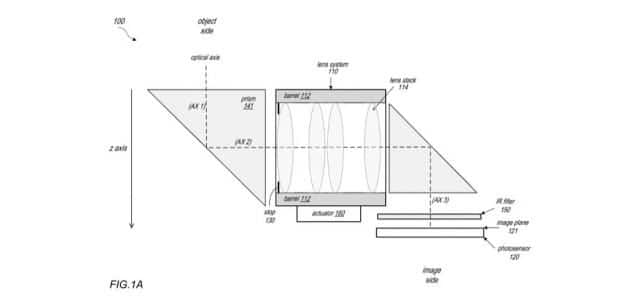 Patente de câmera da Apple