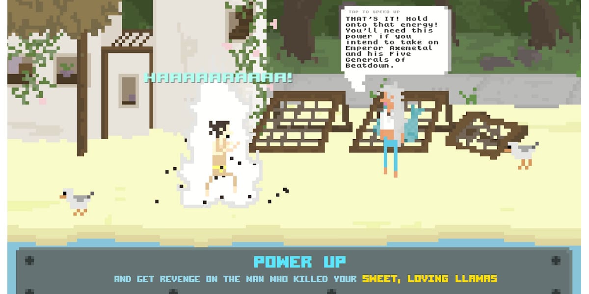 Tela do game para Android Dragonfist Limitless