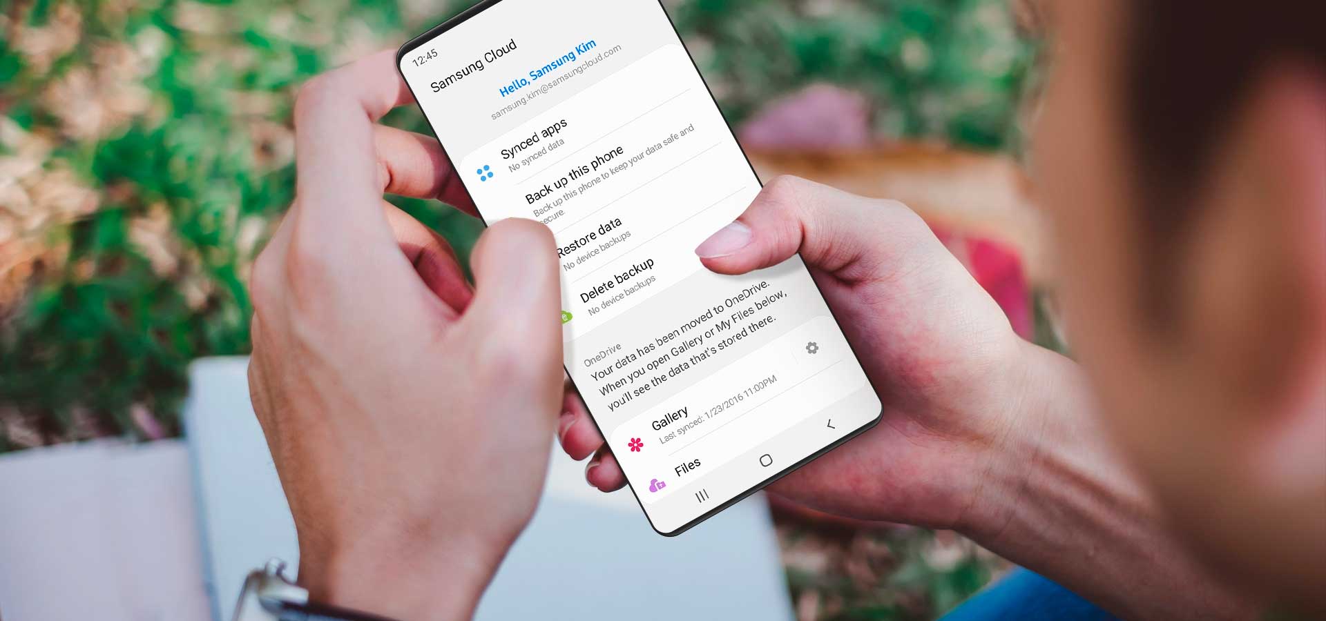 Samsung adia prazo de encerramento e usuários podem migrar para OneDrive até 1º de outubro de 2021. Imagem: Samsung