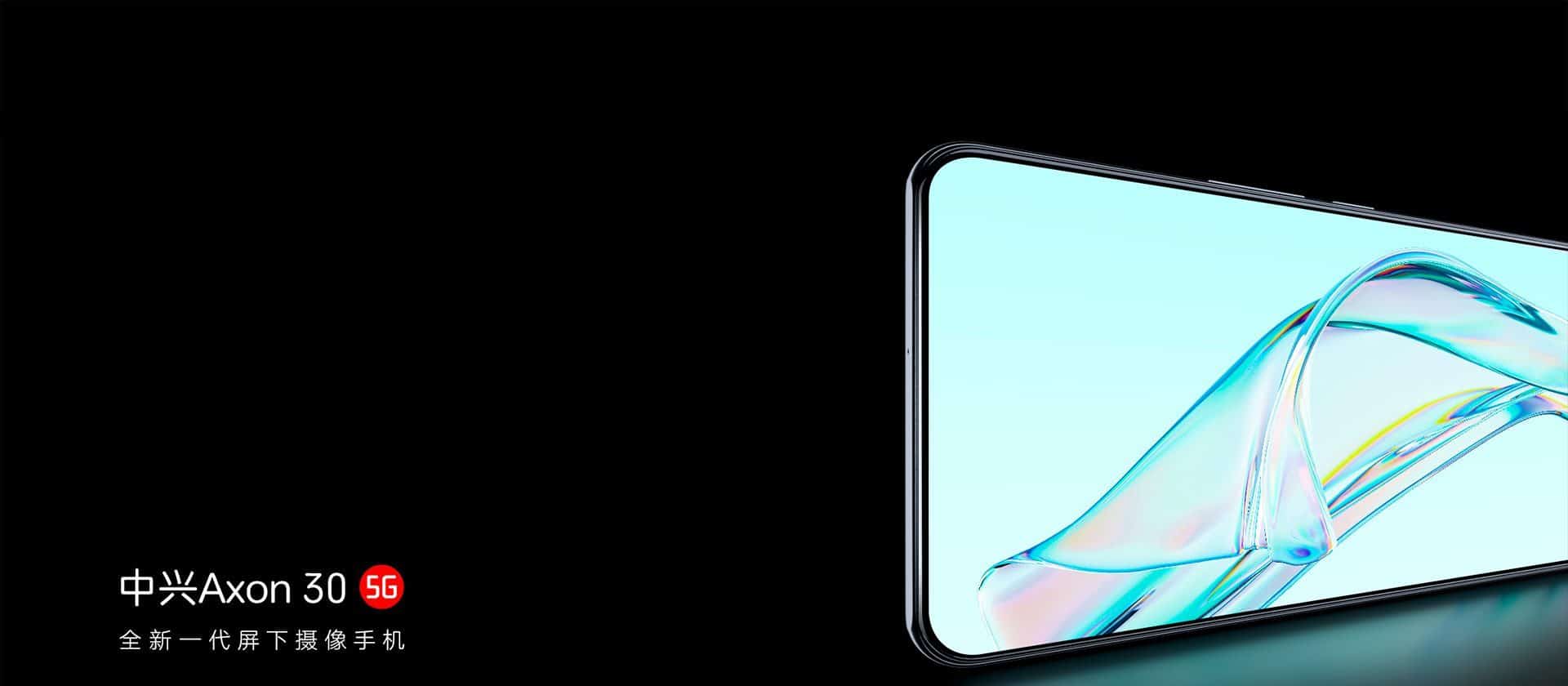 ZTE Axon 30 com câmera embaixo da tela