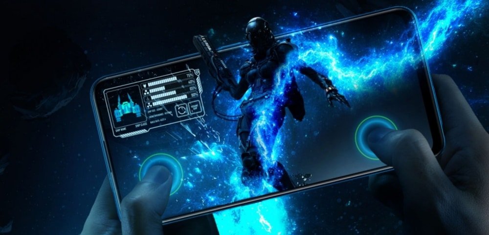 Imagem mostra pessoa jogando em celular, para demonstrar poder dos novos processadores MediaTek