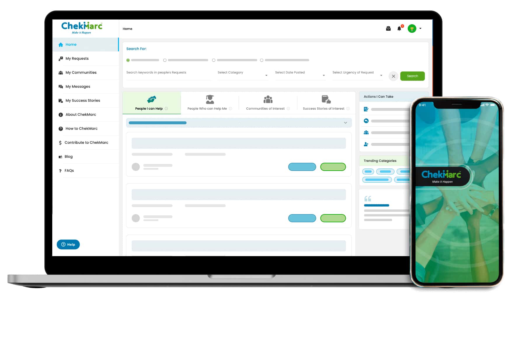 ChekMarc rede social positiva