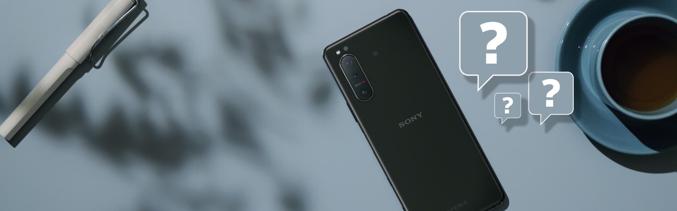 Montagem promocional do Sony Xperia 5 III, previsto para ter lançamento em setembro de 2021