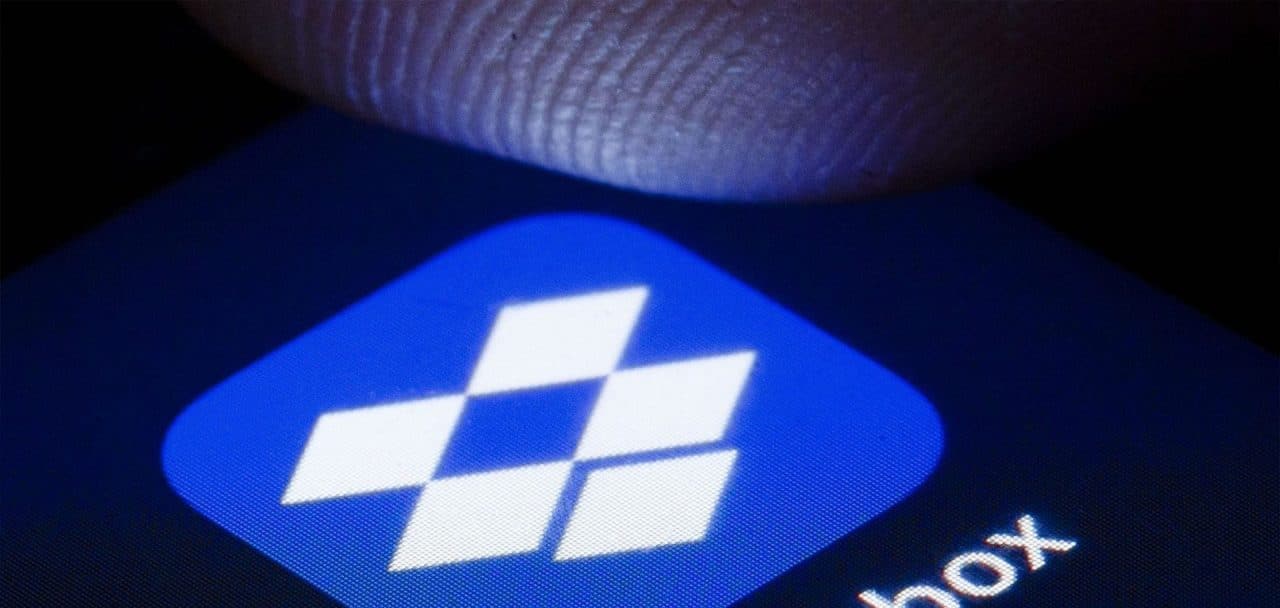 Imagem conceito para o app Dropbox