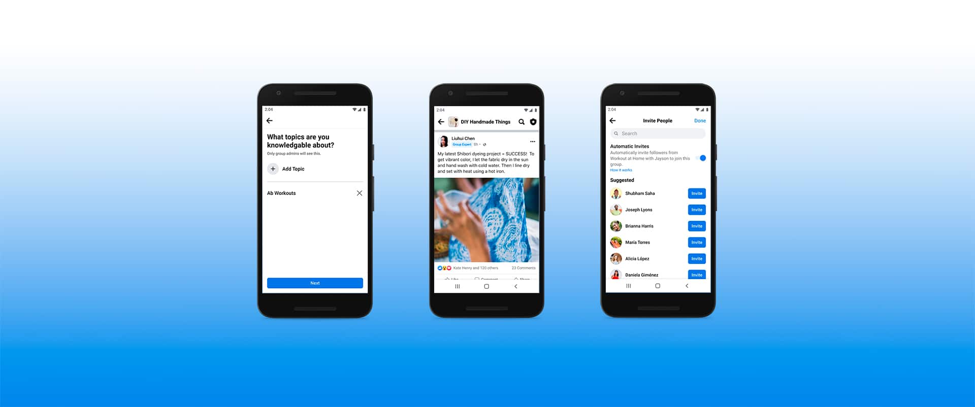 Grupos do Facebook passam a ter a função de especialistas para usuários. Imagem: Facebook