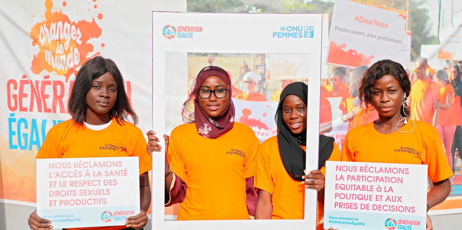 Mulheres do Fórum Geração Igualdade