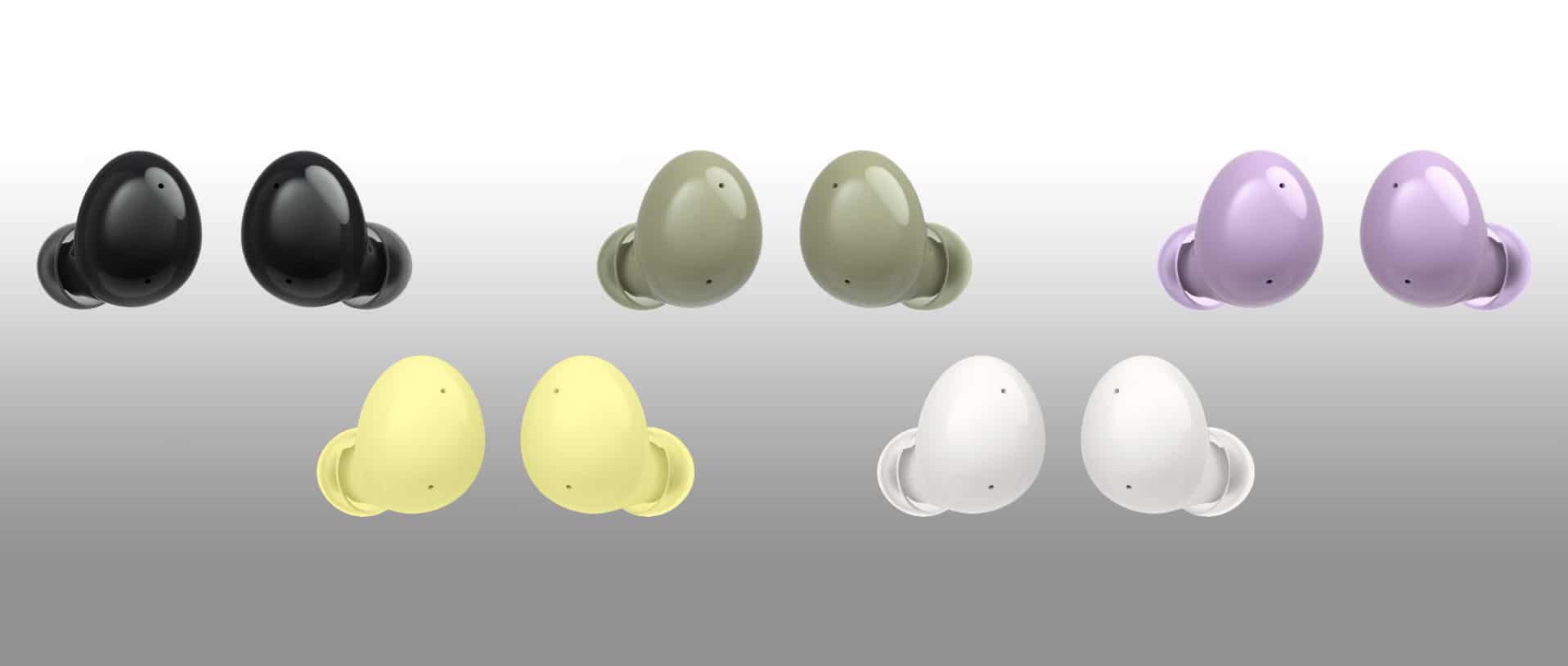 Imagens vazadas do Galaxy Buds 2