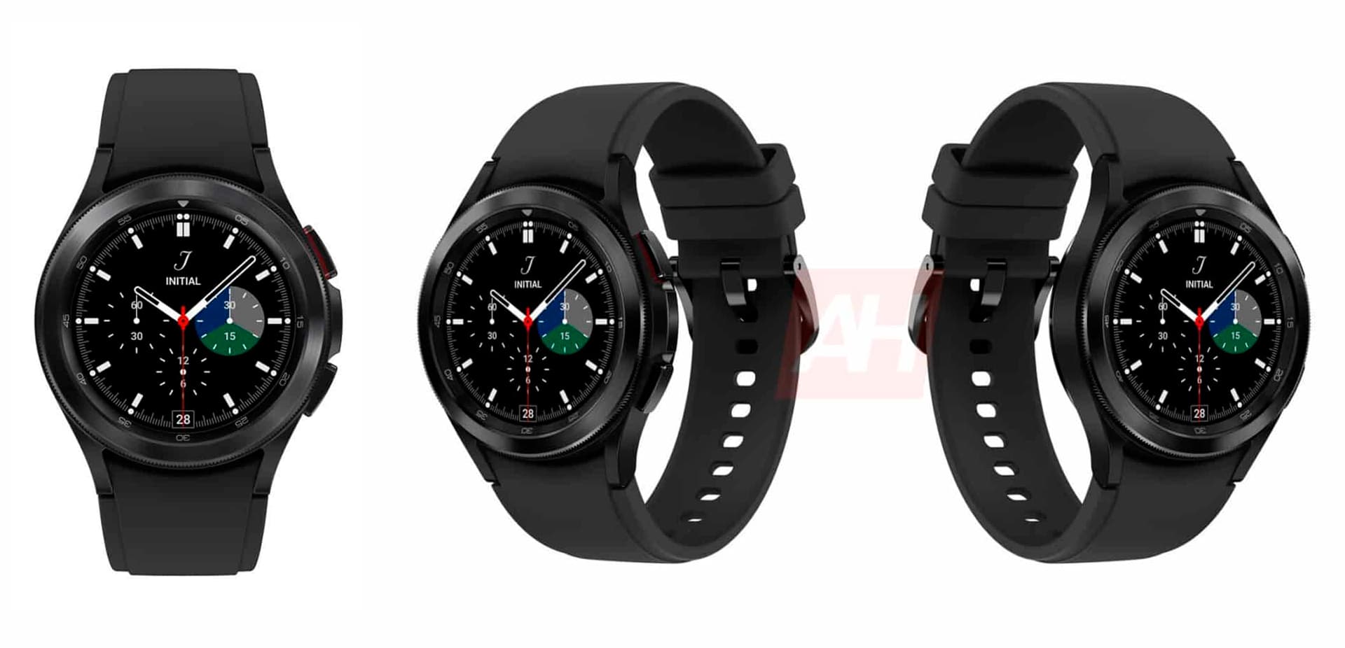 Possível Galaxy Watch 4 Classic na cor preta