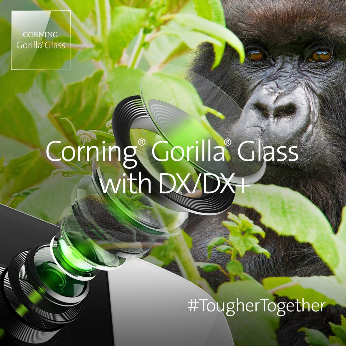 Corning lança Gorilla Glass DX e DX+, feitos para câmeras de smartphones